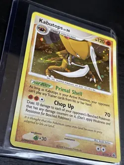 Pokemon - Majestic Dawn - Kabutops 6/100 Holo - Pokemon TCG HOLO BLEED SWIRL 💫 - Image 3