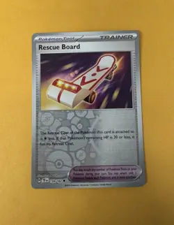 Trainer - Pokemon Tool- Rescue Board 150/162 Reverse Holo - Image 1