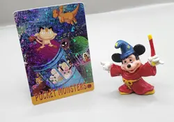 Pokemon 1995 Vending Prism Firework Holo Sticker 29 35 Dragonite Haunter Gastly - Image 3