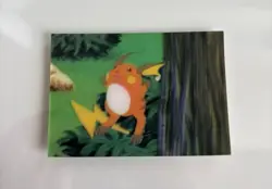 Pokemon Raichu 3D Trading Card Vintage Lenticular Limited - Image 1