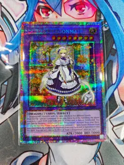 Yugioh Asian English OCG CR09-AE091 Lady's Dragonmaid - PSER - Image 1