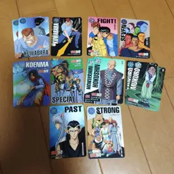 YuGiOh Trading Card Yu Yu Hakusho Carddass Normal 14 Rare Vintage - Image 1