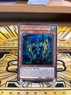 Yugioh Atlantische Schwere Infanterie Secret Rare RA04-DE010 - Image 1