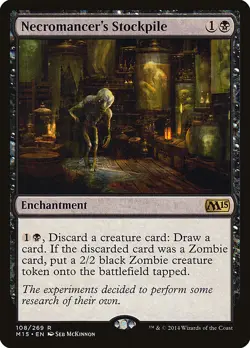 Necromancer's Stockpile [Magic 2015] Magic MTG - Image 1