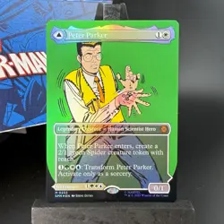 Peter Parker (0232) (Borderless Foil) MTG x Marvel's Spider-Man - NM 🔥 - Image 1