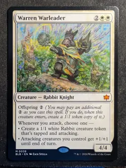 Warren Warleader - Bloomburrow (MTG) - Image 1