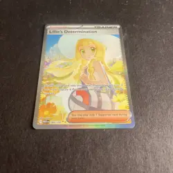 Lillie’s Determination SIR 184/132 Pokemon PACK FRESH Mega Evolution NEAR MINT - Image 3