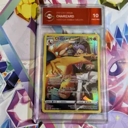 Pokemon Charizard TG03/TG30 Lost Origin Full Art Holo TGA Gem Mint 10 - Image 1
