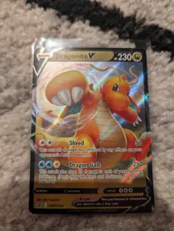 Pokemon TCG - Dragonite V SWSH154 Promo - Sword & Shield Black Star Promo- LP - Image 1