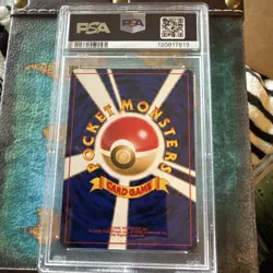 Pokemon Southern Island Slowking Holo 1999 PSA 8 (Japanese) - Image 2