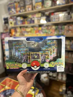 Pokemon Go Radiant Eevee Premium Collection Box 820650850523 - Image 1