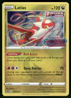 Latias - (Prerelease) SWSH171 Promo Holo Pokemon NM - Image 1