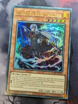 Yugioh Vanquish Soul Jiaolong AGOV EN018 Ultra Rare 1st ED - NM - Image 1