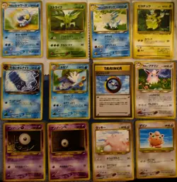 82x Vintage Japanese Pokemon Cards In Excellent NM Condition - Image 1