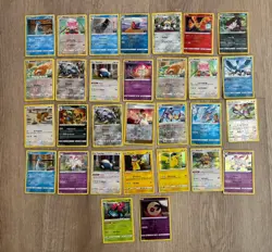 Pokemon Go Holo Card Lot Of 30 EX Condition Basic Stage 1 2 Common Uncommon ‘22 - Image 1