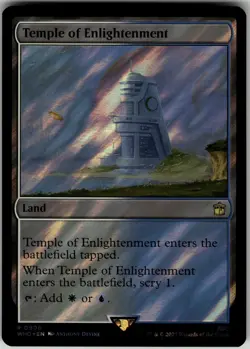 TEMPLE OF ENLIGHTENMENT (SURGE FOIL) Doctor Who SURGE FOIL #906 WHO(NM+)(MTG) - Image 1