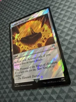 MTG Temple of the False God #0911 Surge Foil Uncommon UB: Doctor Who (WHO) - Image 3