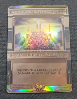 Magic the Gathering TCG: No Mercy #43, Amonkhet Invocations Masterpiece - Crease - Image 3