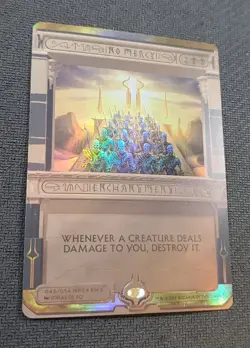 Magic the Gathering TCG: No Mercy #43, Amonkhet Invocations Masterpiece - Crease - Image 4