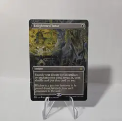 MTG Enlightened Tutor - Borderless, NM-Mint, English Dominaria Remastered - Image 2