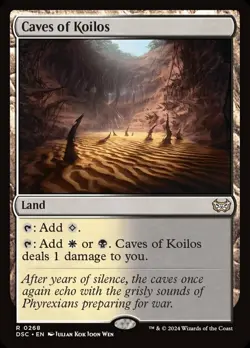 1 x Caves of Koilos - Commander: Duskmourn: House of Horror - NM-Mint - MTG - Image 1