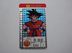 [Amada] Dragon Ball Patchin TV Card 1 Carddass - Image 1