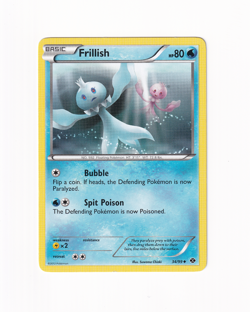 Frillish 34/99 Next Destinies B&W Regular Non Holo Pokemon Card Light Played LP - Image 1