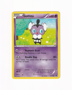 Gothita 43/98 Emerging Powers Regular Non Holo 2011 Pokemon Card Light Played LP - Image 1