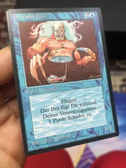 German FBB • Serendib Efreet • Pack Fresh • Mtg (1780) - Image 5