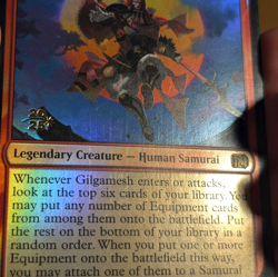 Gilgamesh, Master-at-Arms - Pre-release Foil Stamped Promo - Final Fantasy MTG - Image 2