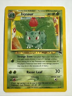 Ivysaur 5/18 Vintage WOTC Pokemon Card Southern Island Non-Holo NM/LP Condition - Image 1