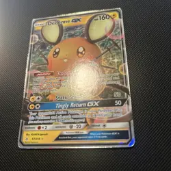 NM Dedenne GX 57/214 Ultra Rare SM - Unbroken Bonds Pokemon TCG - Image 2
