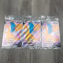 (3) Pokemon SEALED Charizard V SWSH050 Full Art Black Star Promo (Lot Of 3) - Image 1