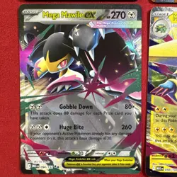 Mega ex (Double Rare) Set of 6 cards - Mega Evolution Pokemon - NM/M - Image 5