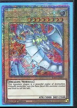 Blue-Eyes White Dragon RA04-EN002 Quarter Century Secret Rare 1st Edition Yugioh - Image 1
