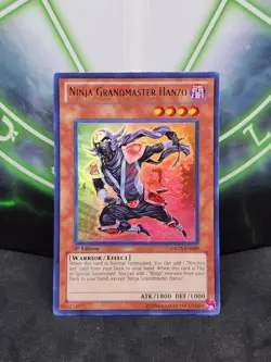 Yugioh Ninja Grandmaster Hanzo ORCS-EN029 Ultra Rare 1st Edition NM - Image 1