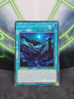 Yugioh Hidden Village of Ninjitsu Arts SHVA-EN014 Secret Rare 1st Edition NM - Image 1