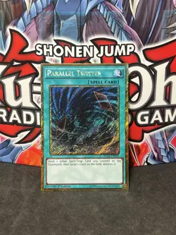 Yugioh Parallel Twister PGL2-EN019 Gold Secret Rare 1st Edition NM - Image 1