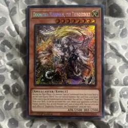 Yugioh! Dogmatika Fleurdelis, the Thunderbolt DOOD-EN026 Secret Rare - Image 1