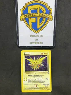 POKEMON FOSSIL UNLIMITED ZAPDOS HOLO 15/62 PL ITA - Image 1