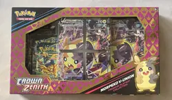 Pokemon Crown Zenith Morpeko V-Union Premium Playmat Collection Box - Image 1