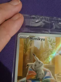 (SEALED) Mimikyu SVP075 Pokemon Center Stamp Black Star Promo SVP Pokemon - Image 4