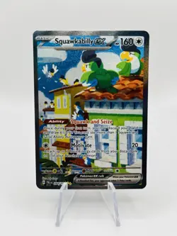Squawkabilly ex - 264/193 Special Illustration Rare Paldea Evolved Pokemon TCG - Image 1