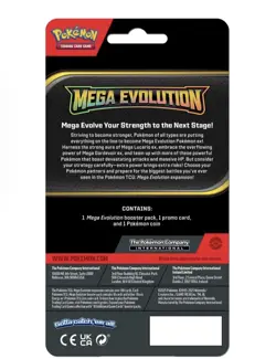2 X Pokemon TCG Mega Evolution Checklane Blister (Drifblim & Drifbloom) ✅SEALED - Image 2