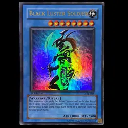 2004 YU-GI-Oh! Yugi Evolution Black Luster Soldier 1st Ed SYE-024 Ultra Rare EX - Image 1