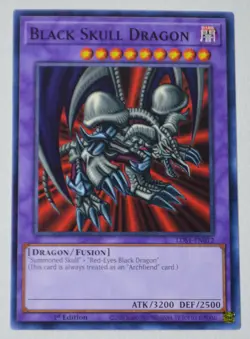Yugioh BLACK SKULL DRAGON LDS1-EN012 COMMON 1ST ED - Image 1