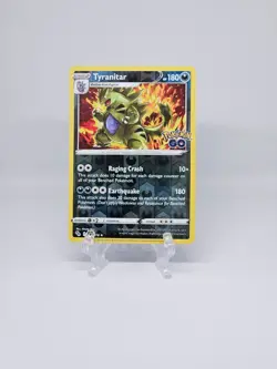 043/078 TYRANITAR | RARE REVERSE HOLO | POKEMON GO POKEMON CARD - Image 1