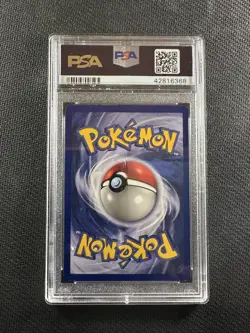 Pokemon Card PSA 9 Mint Hitmonchan Shadowless Base Set 1999 Holo 7/102 - Image 2