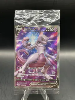 Mewtwo V SWSH229 SWSH: Sword & Shield Promo Cards Holo Sealed - Image 1