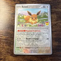 Eevee - (Pokemon Day 2025) (Reverse Cosmos Holo) 074/131 Miscellaneous Cards... - Image 1